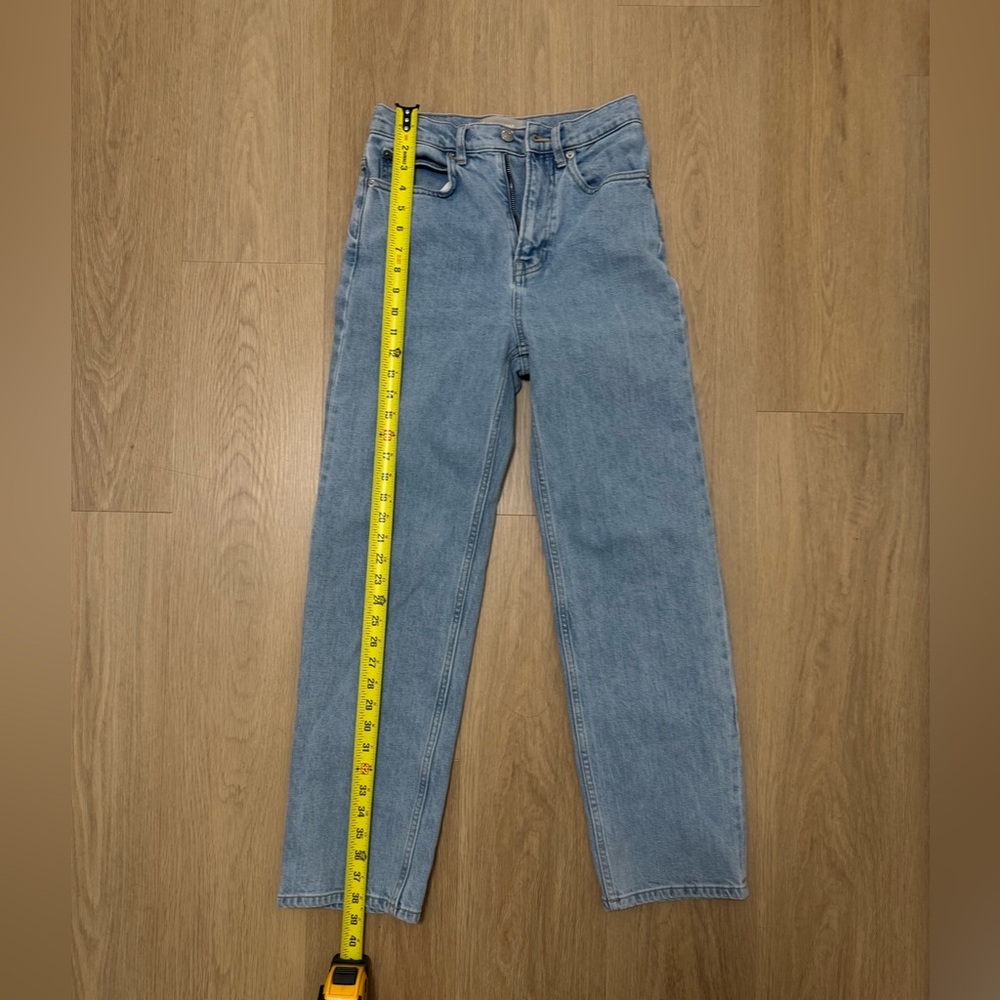 Everlane The Way High Jean Organic Cotton Size 24 - Picture 3 of 7